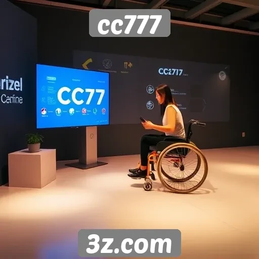 Acessibilidade e navegação no cc777